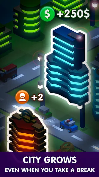 Tap Tap: Idle City Builder Sim [MOD: безлимитные деньги и ресурсы] Screenshot 3