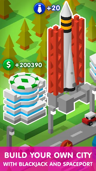 Tap Tap: Idle City Builder Sim [MOD: безлимитные деньги и ресурсы] Screenshot 5
