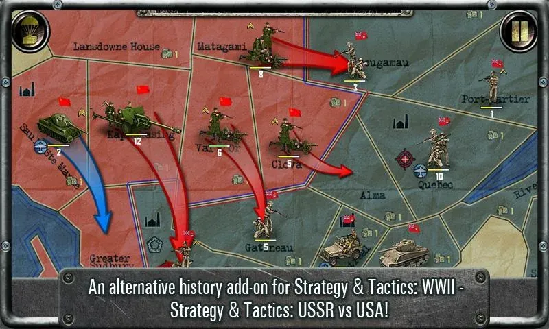 Strategy &amp; Tactics－USSR vs USA [MOD: безлимитные деньги и открыты все уровни] Screenshot 1