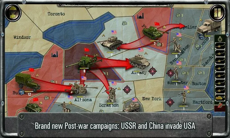 Strategy &amp; Tactics－USSR vs USA [MOD: безлимитные деньги и открыты все уровни] Screenshot 2