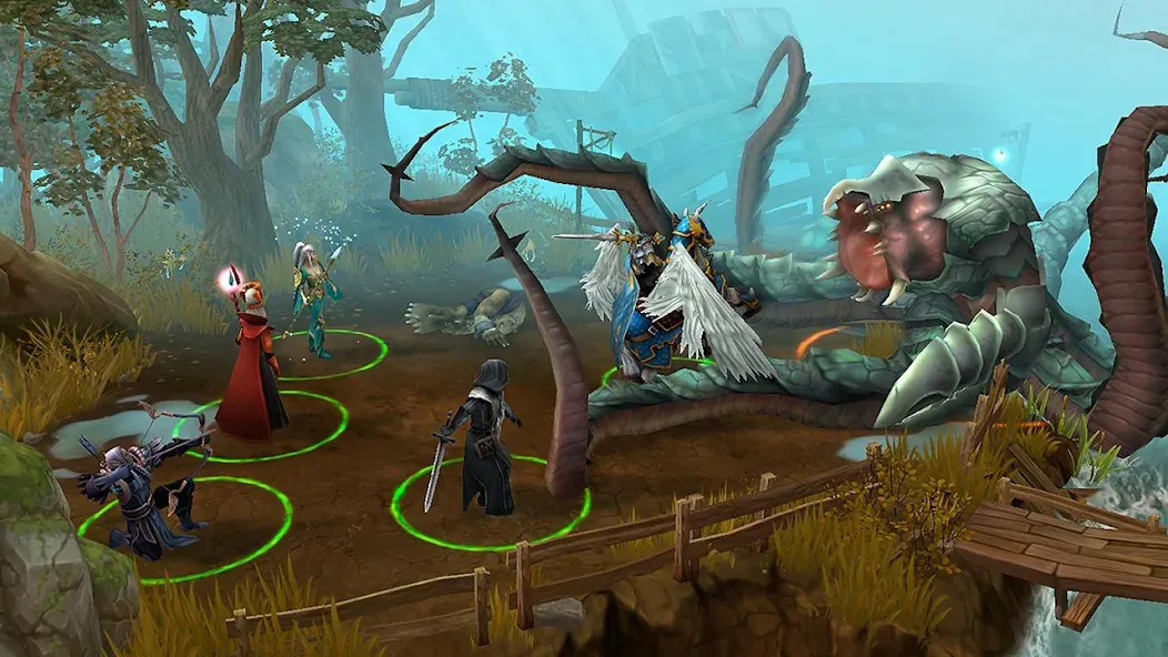 Heroes of Discord: Offline RPG [MOD: безлимитные ресурсы и усиленные герои] Screenshot 2