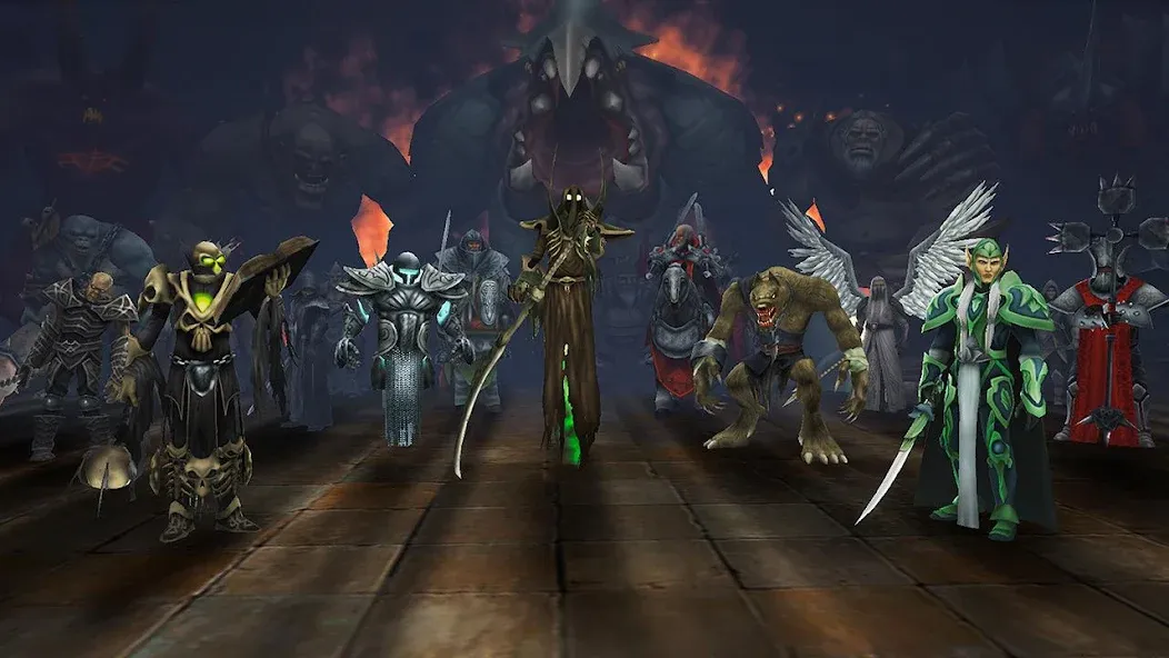 Heroes of Discord: Offline RPG [MOD: безлимитные ресурсы и усиленные герои] Screenshot 5