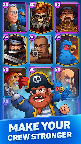 Pirates &amp; Puzzles：Ship Battles [MOD: безлимитные ресурсы и корабли] Screenshot 3