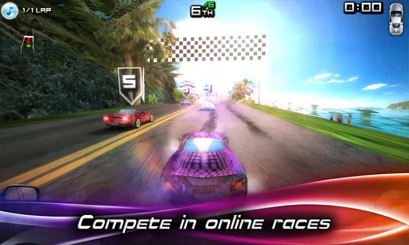 Race Illegal: High Speed 3D [MOD: безлимитные деньги и все машины] Screenshot 1