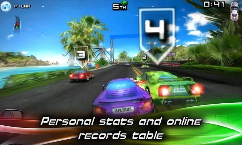 Race Illegal: High Speed 3D [MOD: безлимитные деньги и все машины] Screenshot 4
