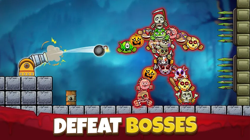 Crush the Monsters：Foul Puzzle [MOD: безлимитные деньги и все уровни] Screenshot 3