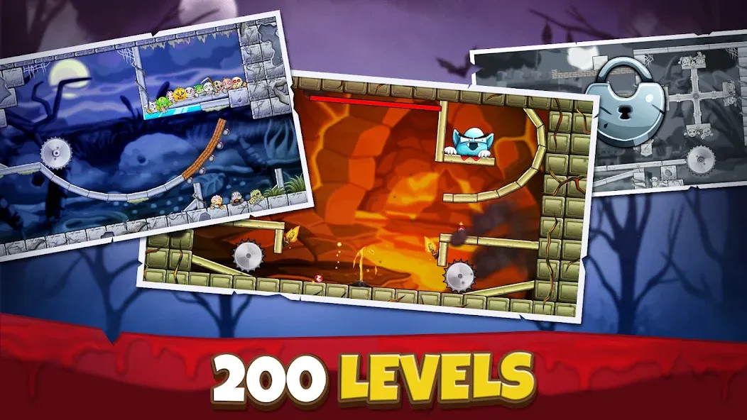 Crush the Monsters：Foul Puzzle [MOD: безлимитные деньги и все уровни] Screenshot 4