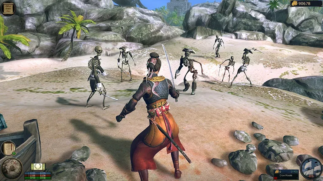 Pirates Flag－Open-world RPG [MOD: безлимитные деньги и ресурсы] Screenshot 3