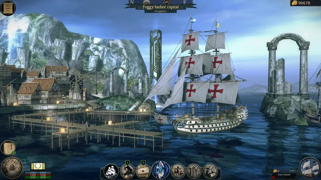 Pirates Flag－Open-world RPG [MOD: безлимитные деньги и ресурсы] Screenshot 4
