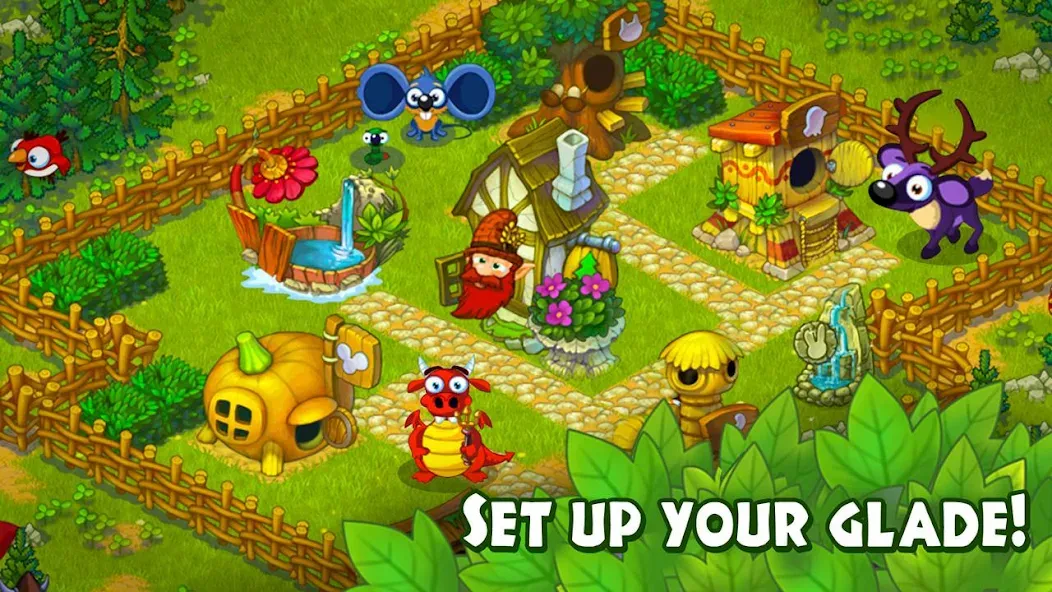 Animal Village: Forest Ranch [MOD: безлимитные монеты и ресурсы] Screenshot 1