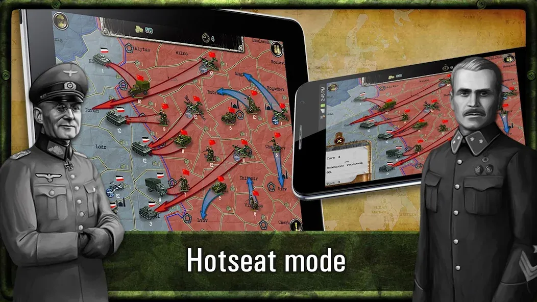 Strategy &amp; Tactics: WW2 [MOD: безлимитные ресурсы и открытые кампании] Screenshot 3
