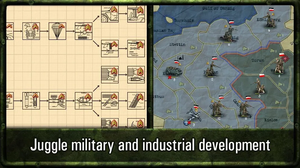 Strategy &amp; Tactics: WW2 [MOD: безлимитные ресурсы и открытые кампании] Screenshot 4