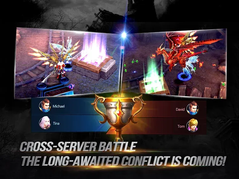Goddess: Primal Chaos - MMORPG [MOD: безлимитные деньги и алмазы] Screenshot 1