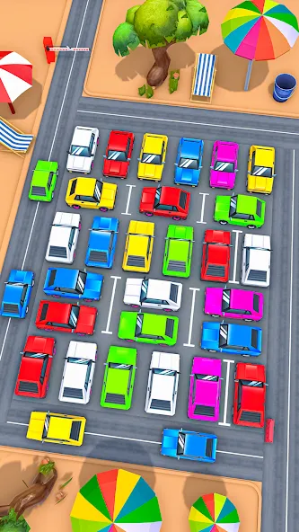 Traffic Jam Puzzle Games 3D [MOD: без рекламы и много денег] Screenshot 2