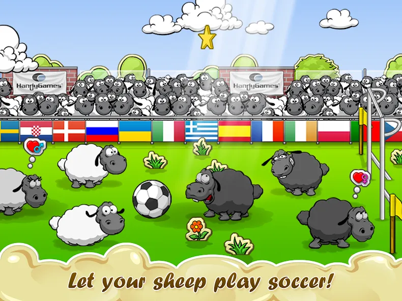 Clouds &amp; Sheep [MOD: безлимитные ресурсы и сняты ограничения] Screenshot 4