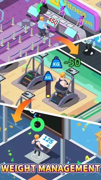 Fitness Club Tycoon [MOD: безлимитные деньги и энергия] Screenshot 1