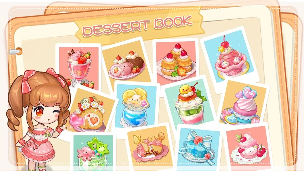 Happy Desserts！ [MOD: много денег и алмазов] Screenshot 3