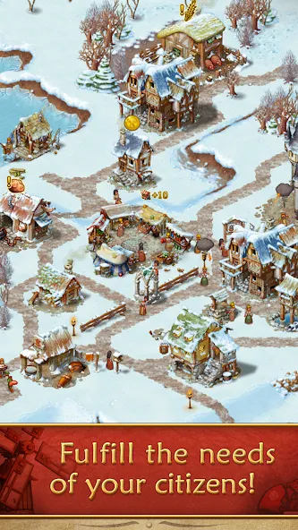 Townsmen [MOD: безлимитные ресурсы и деньги] Screenshot 3