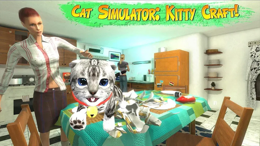 Cat Simulator : Kitty Craft [MOD: безлимитные монеты и всё открыто] Screenshot 1