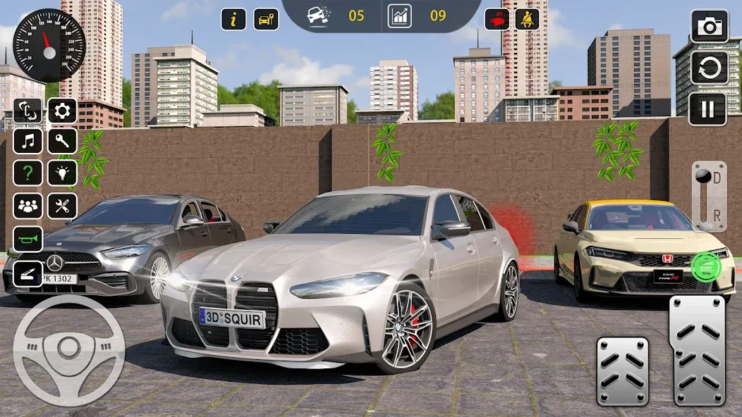 Super Car Parking 3d Games [MOD: безлимитные деньги и все машины] Screenshot 3
