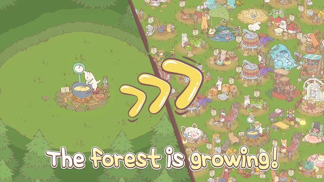 Cats &amp; Soup - Cute Cat Game [MOD: много денег и ресурсов] Screenshot 5