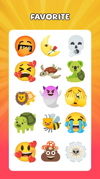 Emoji Mix: DIY Mixing [MOD: безлимитные монеты и все эмодзи] Screenshot 3
