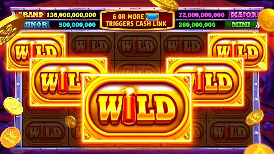 Slotsmash™ - Casino Slots Game [MOD: безлимитные монеты и бонусы] Screenshot 3