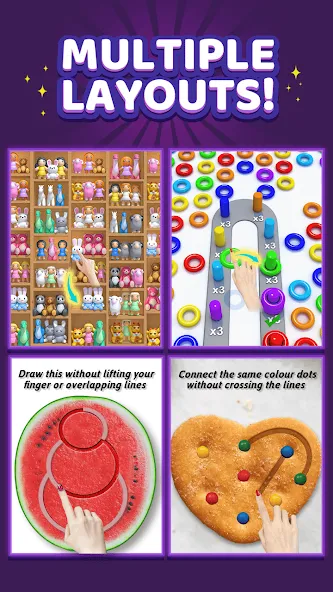 Tile Master 3D® - Triple Match [MOD: безлимитные монеты и все уровни] Screenshot 3