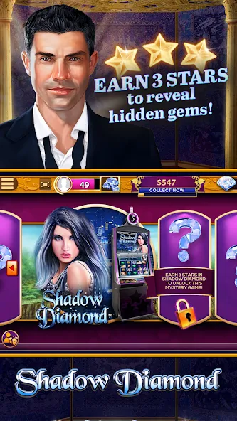 Da Vinci Diamonds Casino – Bes [MOD: бесконечные монеты и бесплатные вращения] Screenshot 5