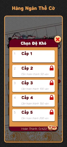 Cờ Thế Khó Nhất - Cờ Offline [MOD: все задачи разблокированы и без рекламы] Screenshot 2