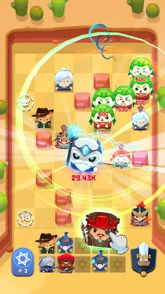 Cube Defender: Casual TD [MOD: безлимитные деньги и усиленные башни] Screenshot 2