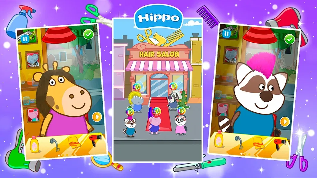 Hair Salon: Fashion Games [MOD: безлимитные деньги и все предметы открыты] Screenshot 1