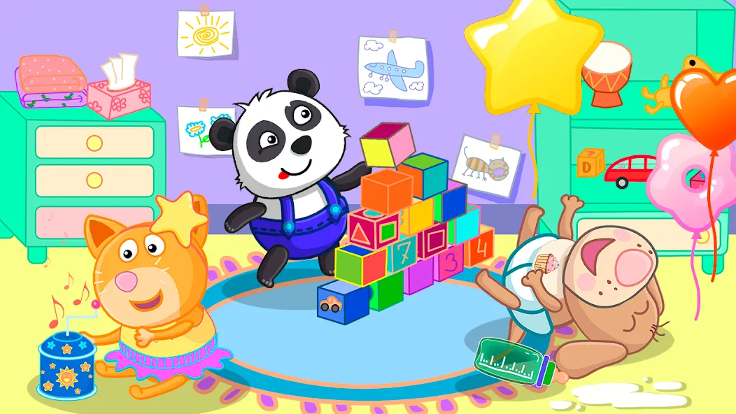 Baby Care Game [MOD: безлимитные деньги и ресурсы] Screenshot 1