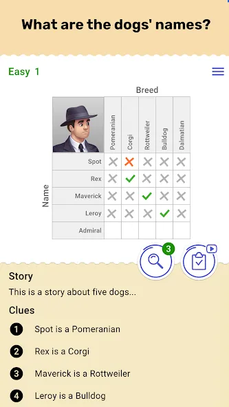 Cross Logic: Smart Puzzle Game [MOD: подсказки доступны без ограничений] Screenshot 1