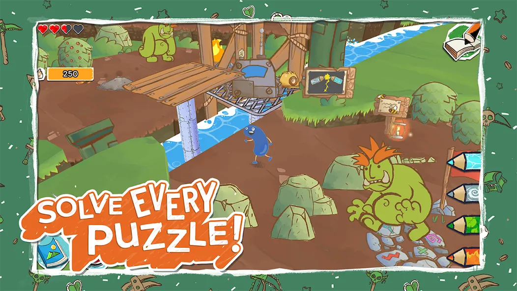 Draw a Stickman: EPIC 3 [MOD: безлимитные подсказки и открыты все уровни] Screenshot 4