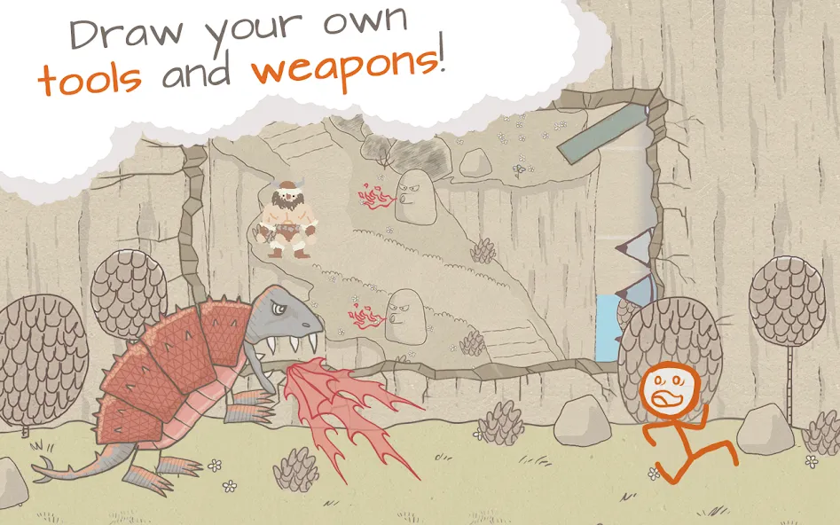 Draw a Stickman: EPIC Free [MOD: безлимитные подсказки и открыты все уровни] Screenshot 4