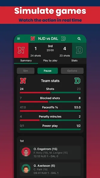 Hockey Legacy Manager 23 [MOD: безлимитные деньги и все функции открыты] Screenshot 2