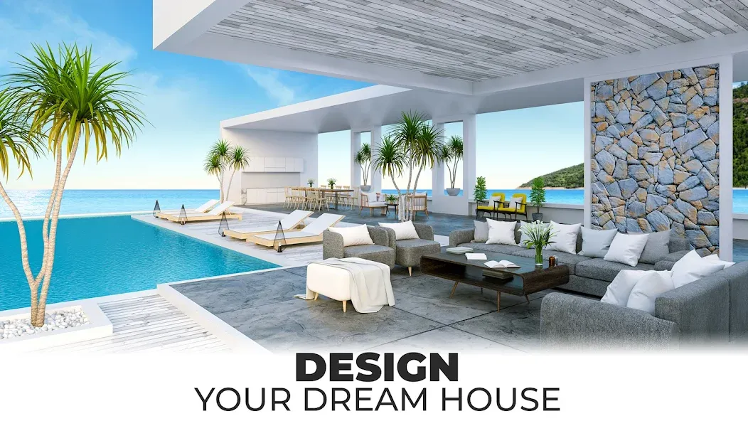 My Home Makeover: House Design [MOD: безлимитные деньги и все предметы открыты] Screenshot 1