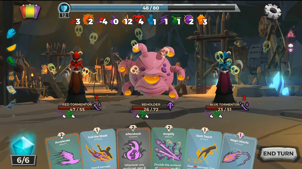 Dungeon Tales: RPG Card Game [MOD: безлимитные деньги и открыты все уровни] Screenshot 4