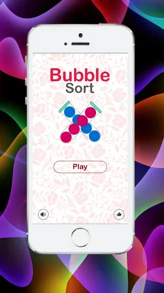 Bubble sort bubbling maker fun [MOD: без рекламы и все уровни открыты] Screenshot 2