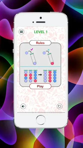 Bubble sort bubbling maker fun [MOD: без рекламы и все уровни открыты] Screenshot 5