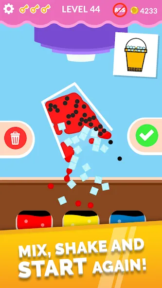 Bubble Tea! [MOD: бесконечные монеты и все рецепты] Screenshot 4