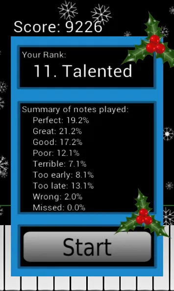 Christmas Piano [MOD: зимние песни и все клавиши] Screenshot 2