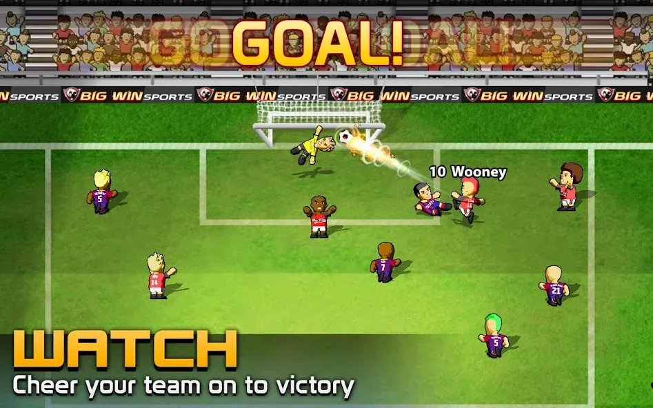 BIG WIN Soccer: World Football [MOD: безлимитные деньги и игроков много] Screenshot 3