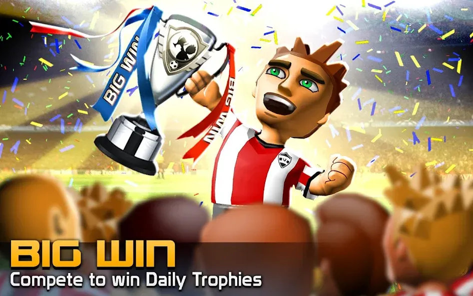 BIG WIN Soccer: World Football [MOD: безлимитные деньги и игроков много] Screenshot 4