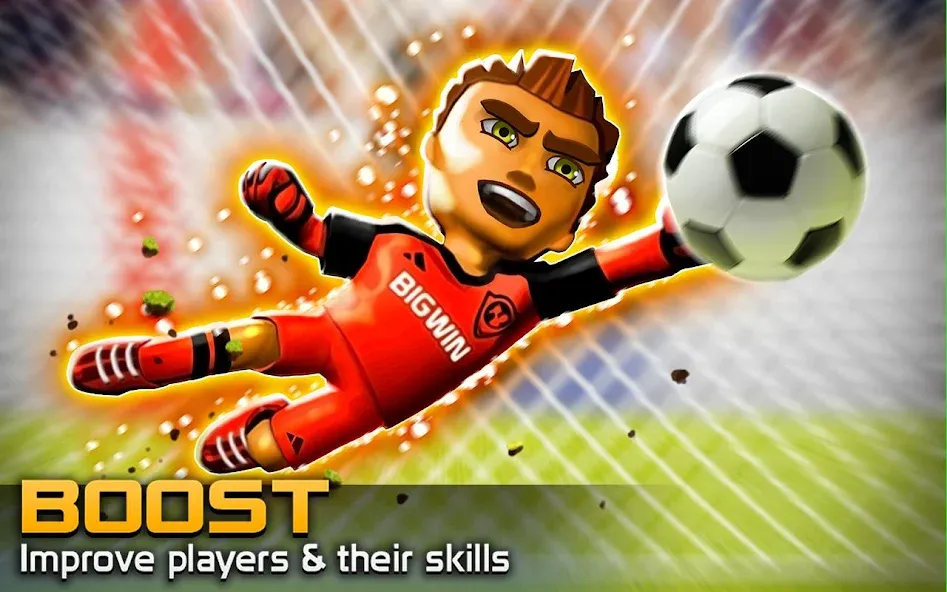 BIG WIN Soccer: World Football [MOD: безлимитные деньги и игроков много] Screenshot 5