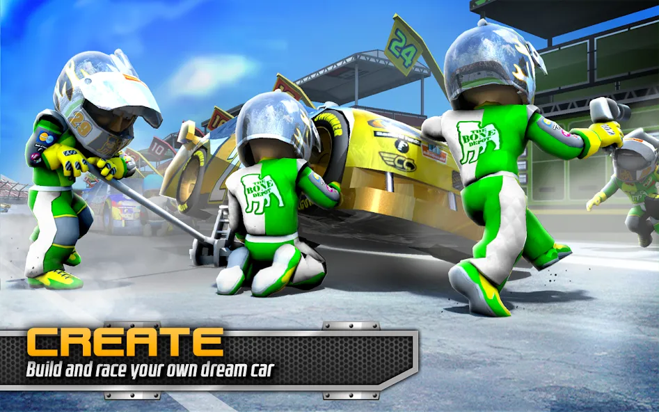BIG WIN Racing [MOD: много денег и все машины] Screenshot 1