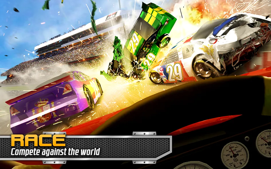 BIG WIN Racing [MOD: много денег и все машины] Screenshot 4