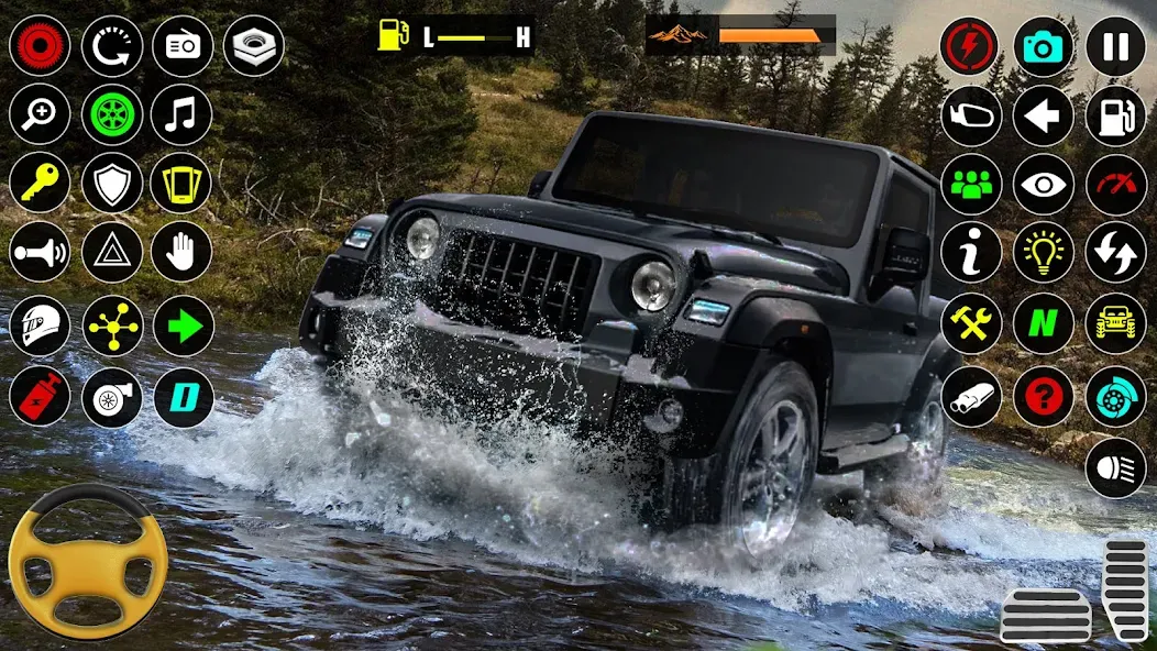 Offroad SUV: 4x4 Driving Game. [MOD: безлимитные деньги и открыты все уровни] Screenshot 1