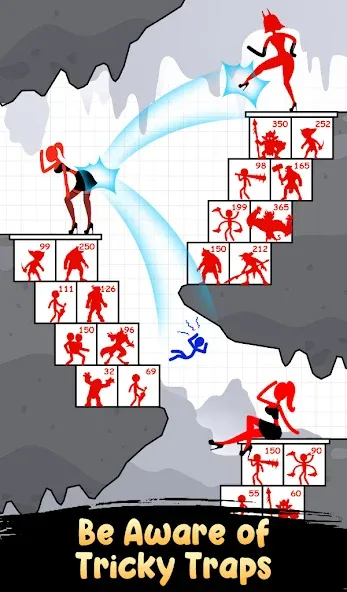 Stick Hero: Tower Defense [MOD: безлимитные деньги и усиленные герои] Screenshot 4